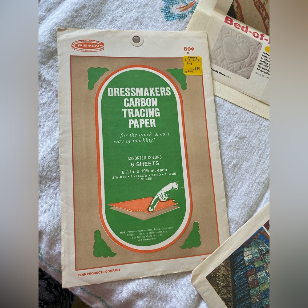 Dressmakers Tracing Paper & Simplicity Pattern Set - Picture 2 of 10